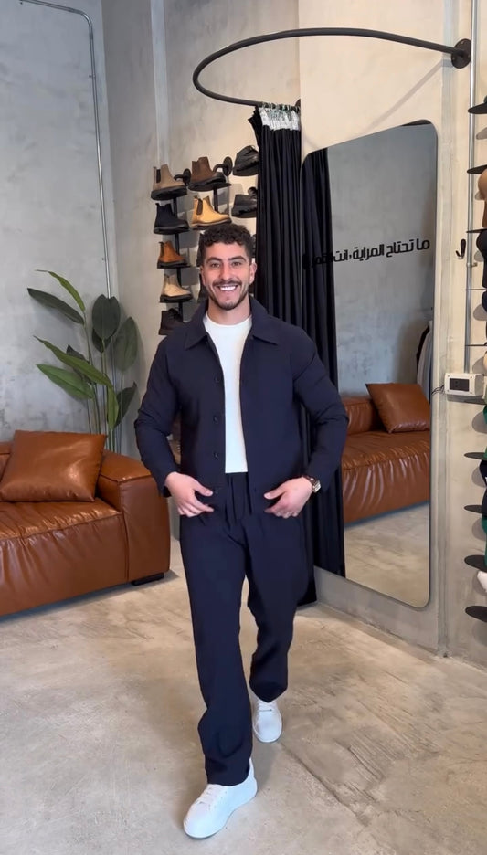Executive Elite Button-Down Tracksuit